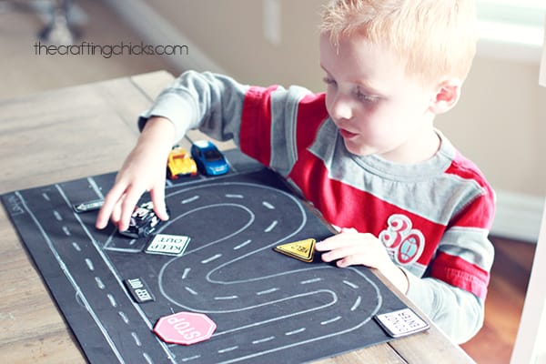 Fun & Simple Toy Car Play Mat