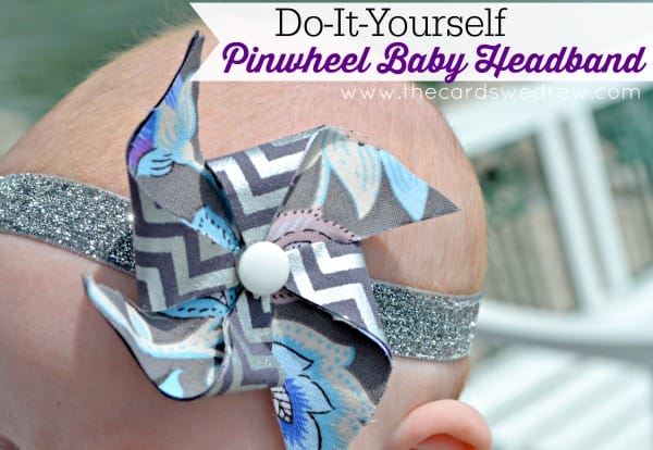 Do It Yourself Pinwheel Baby Headband