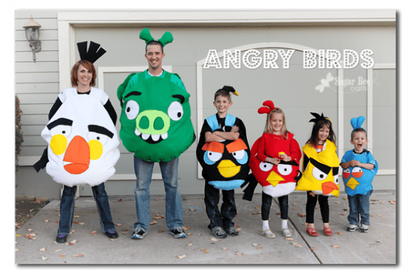 Angry Birds Family Costume