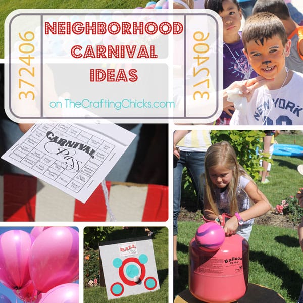 How to Throw a Neighborhood Carnival. Great ideas and tips!