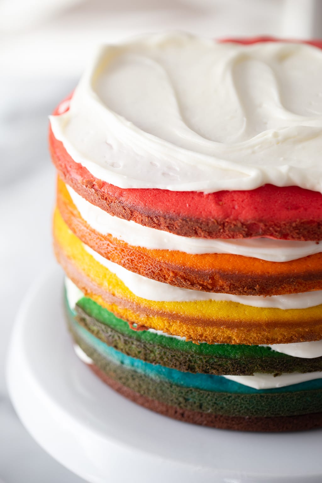 Rainbow Layer Cake with 100s & 1000s Recipe | Lakeland Inspiration