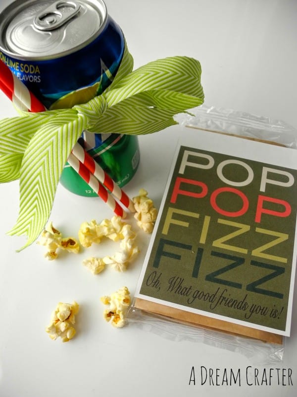 Pop Pop Fizz Fizz Neighbor Gift Idea:: Bloggers Best 12 Days of Christmas