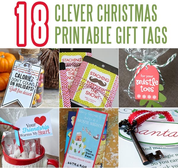clever christmas gift tags