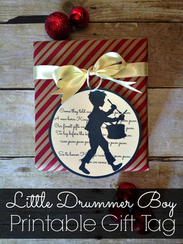 Little Drummer Boy Present Tag::BloggareLittle Drummer Boy Present Tag::Bloggare  