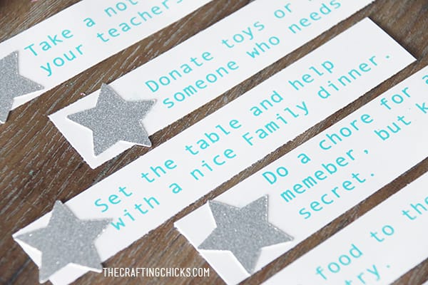 Printable Christmas Service Countdown | Family Activity | Kids Activity