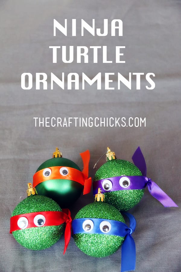 DIY Ninja Turtle Ornaments | Kids Craft | Christmas Gift Idea