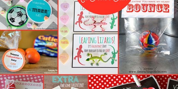 21 Free Printables Valentines on The Crafting Chicks - Oh my kids are going to love these! And I love how easy they are!