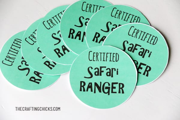 sm safari ranger badge