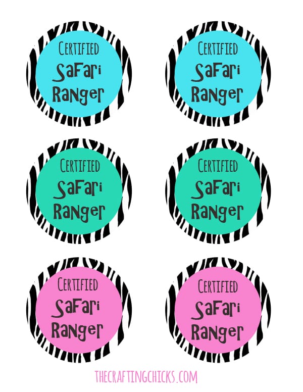 sm safari ranger badges