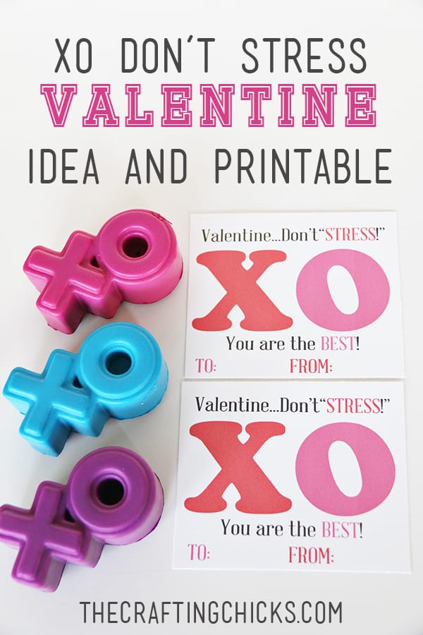 Don’t Stress Valentine! *Free Printable