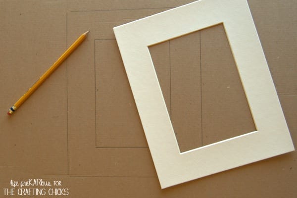 Make your own photo mat