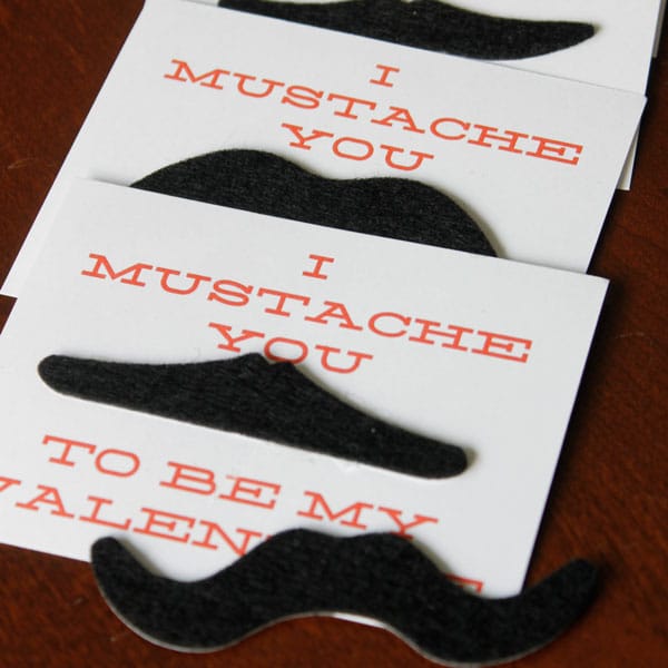 I Mustache You Valentine