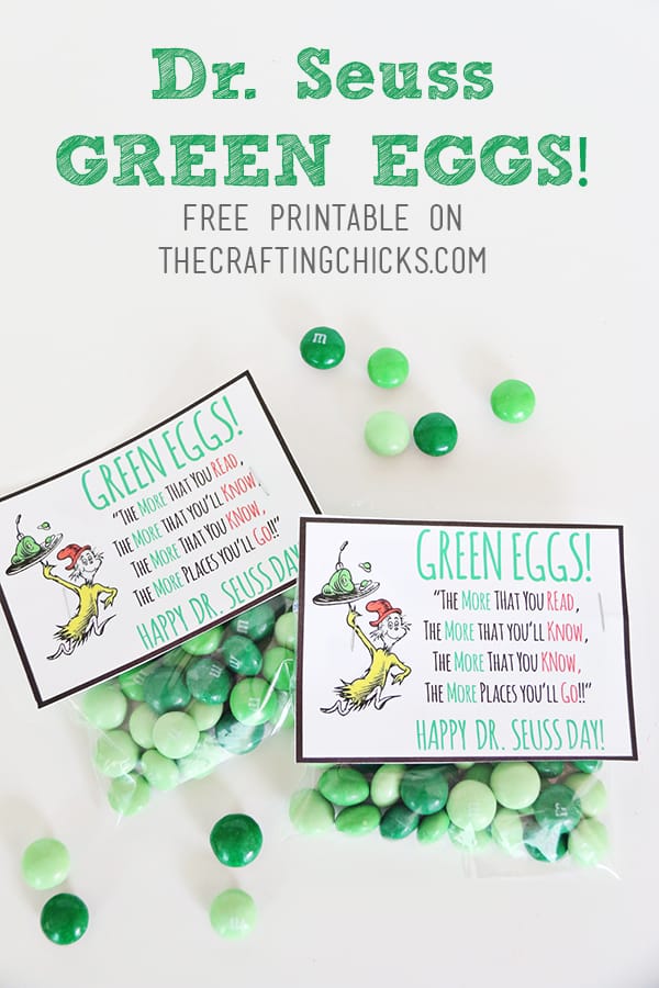 Dr. Seuss Green Eggs Tag *Free Printable