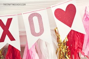 Valentine Mantle Inspiration - The Crafting Chicks