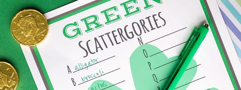 Green Scattergories