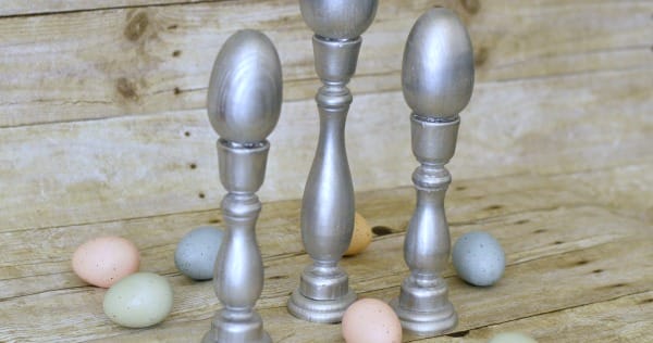 PB Inspired Silver Egg Stands