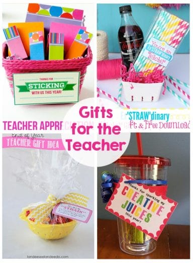 15+ Teacher Appreciation Ideas - The Crafting Chicks
