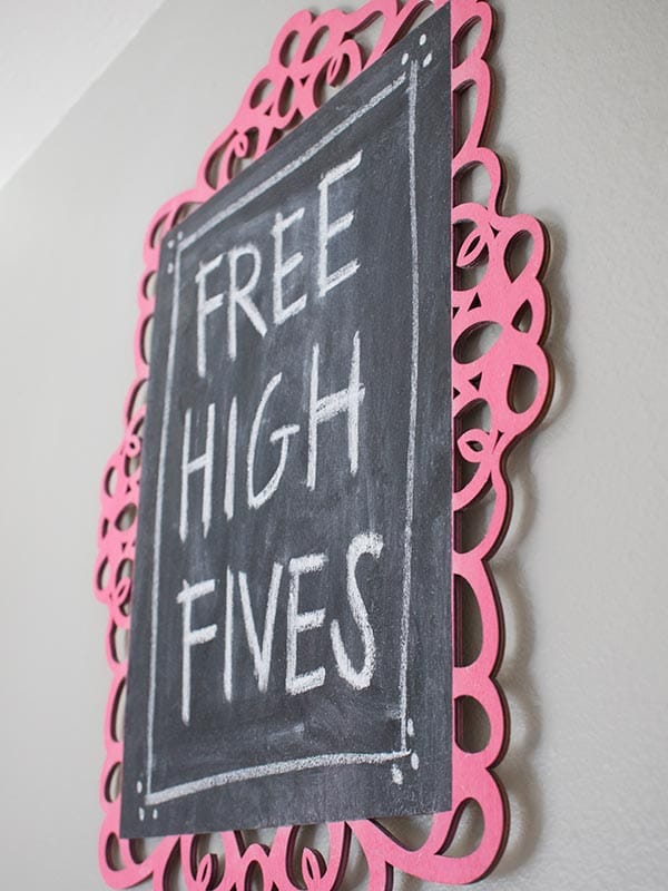 Free High Fives Teacher Gift Idea