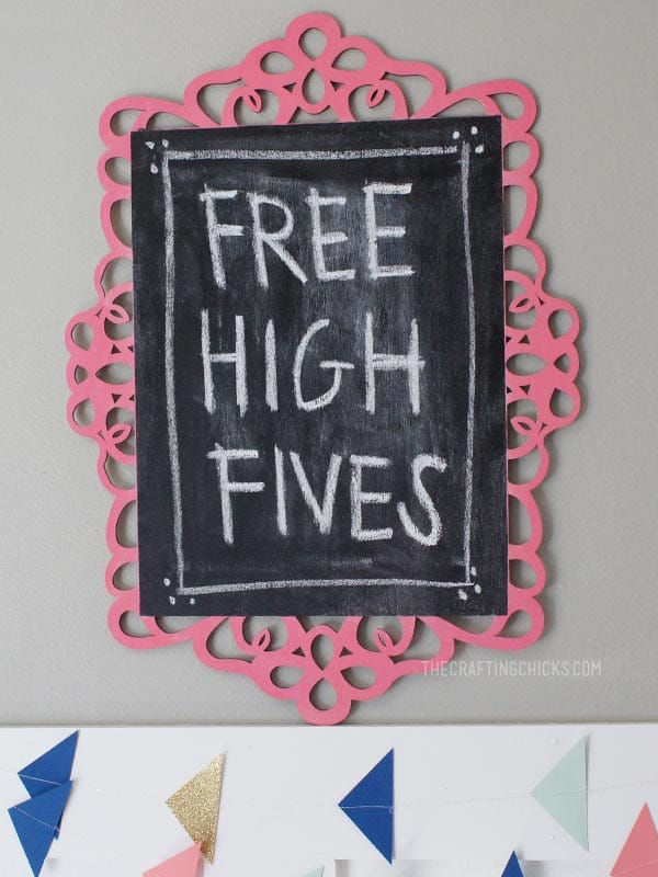 Free High Fives Teacher Gift