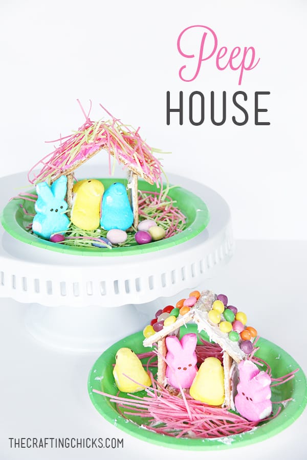 Peep House - A yummy Easter activity and snack!