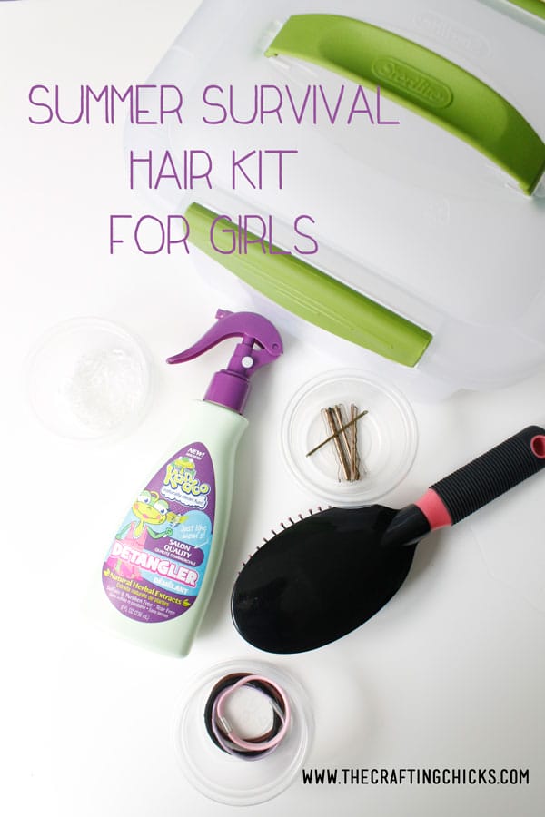 Summer Survival Hair Kit for Girls