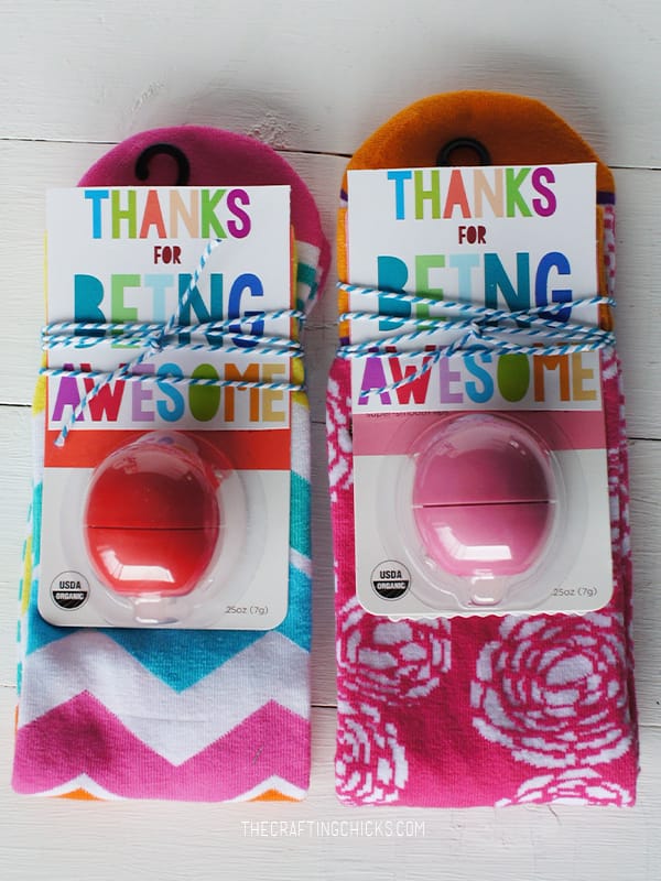 Thanks for being awesome | Free Printable Gift Tag