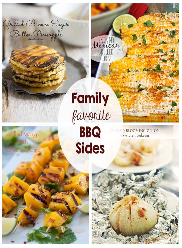 15+ family favorite BBQ recipes - Burgers, steaks, sides, desserts... Love these recipes for the grill!
