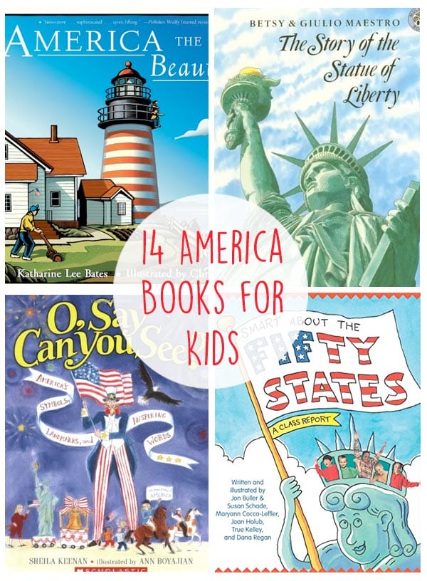 America Themed Books for Kids