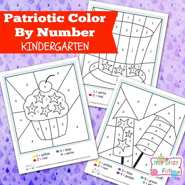 Patriotic Kids Activities and Printables - So many 4th of July ideas!