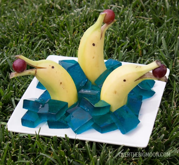 Banana Dolphins – Ocean Themed Snack Time