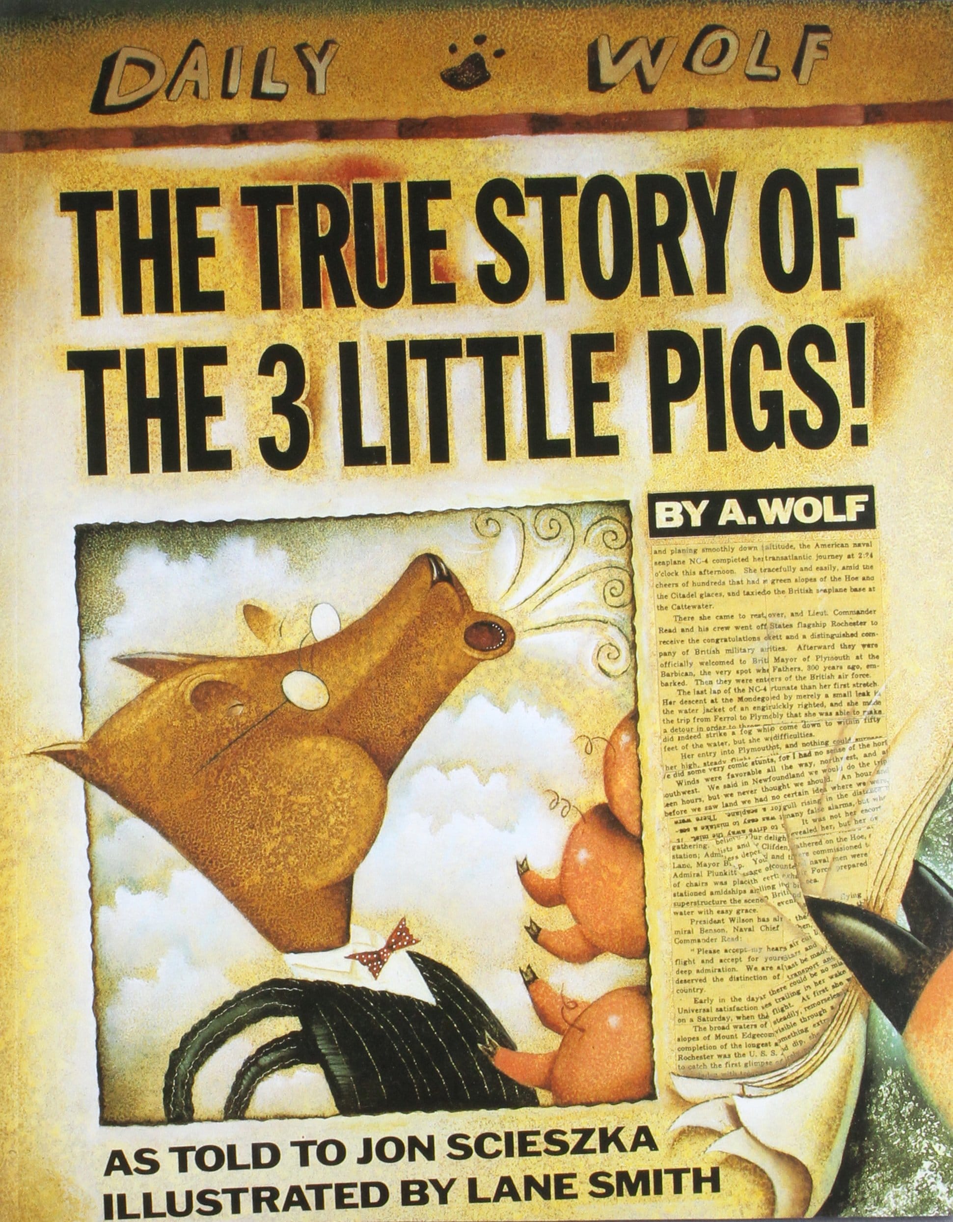 fairy tales the true story of the 3 pigs