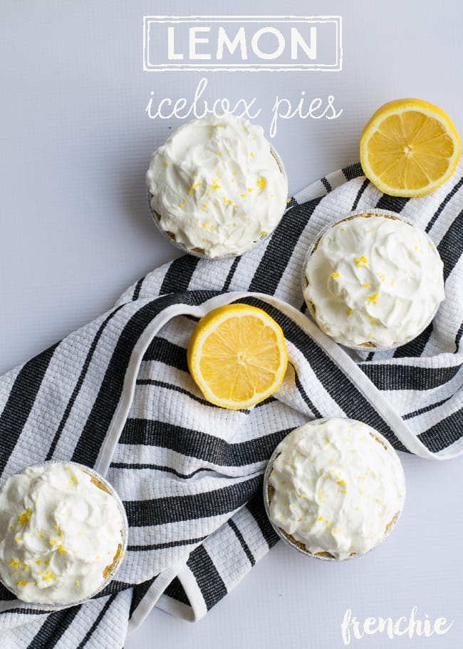 mini icebox lemon pie