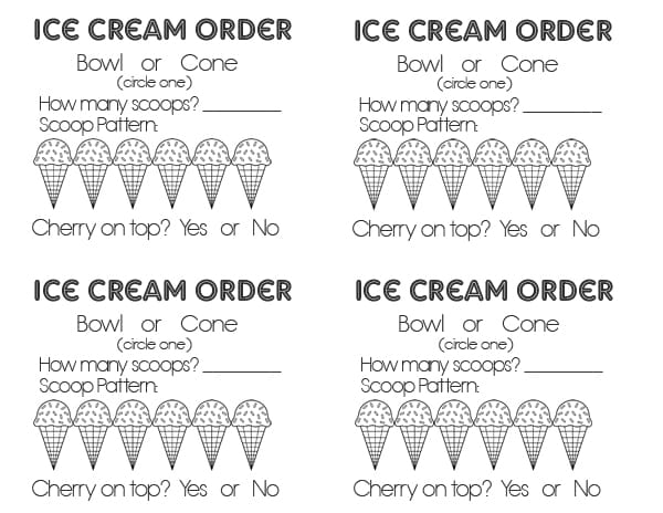 sm ice cream order form