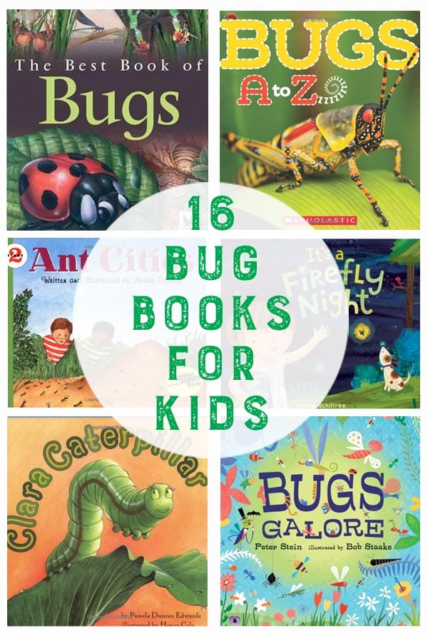 Bug Week. A list of books, crafts, activities and recipes to easily engage your kids. 