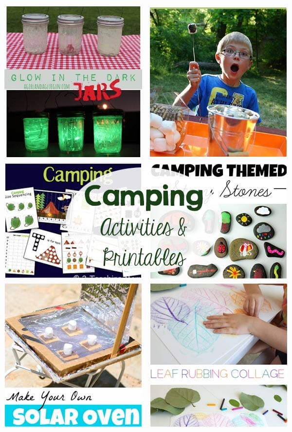 Camping Activities and Printables