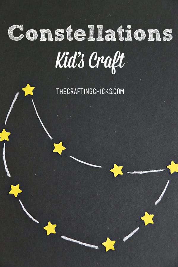 Constellations kids craft