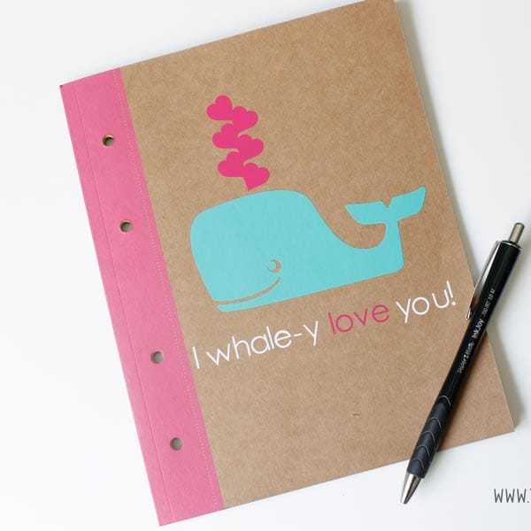I Whale-y Love You Notebook