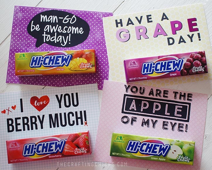 Hi-Chew Lunchbox Notes