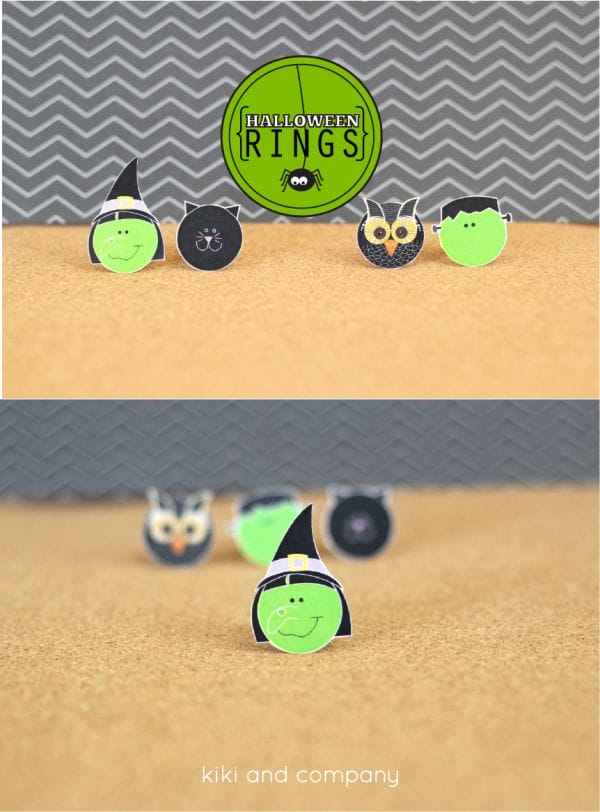 Halloween Rings from kiki and company. Cute!