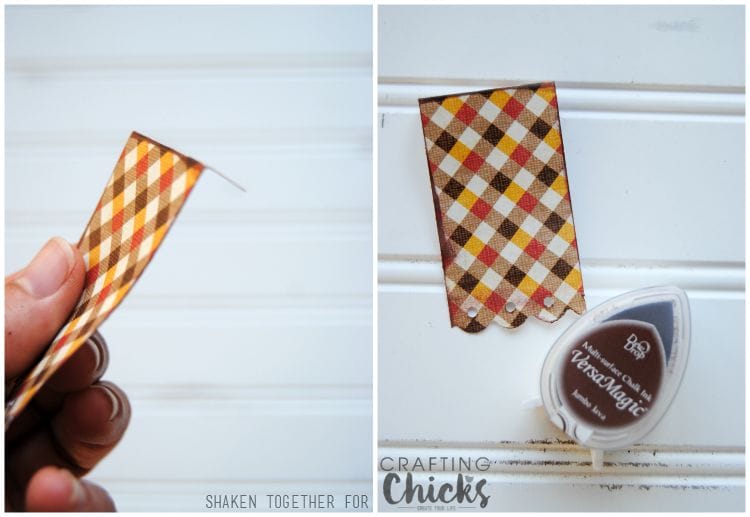 Make a Plaid Thankful Banner for your Fall home decor or your Thanksgiving table!