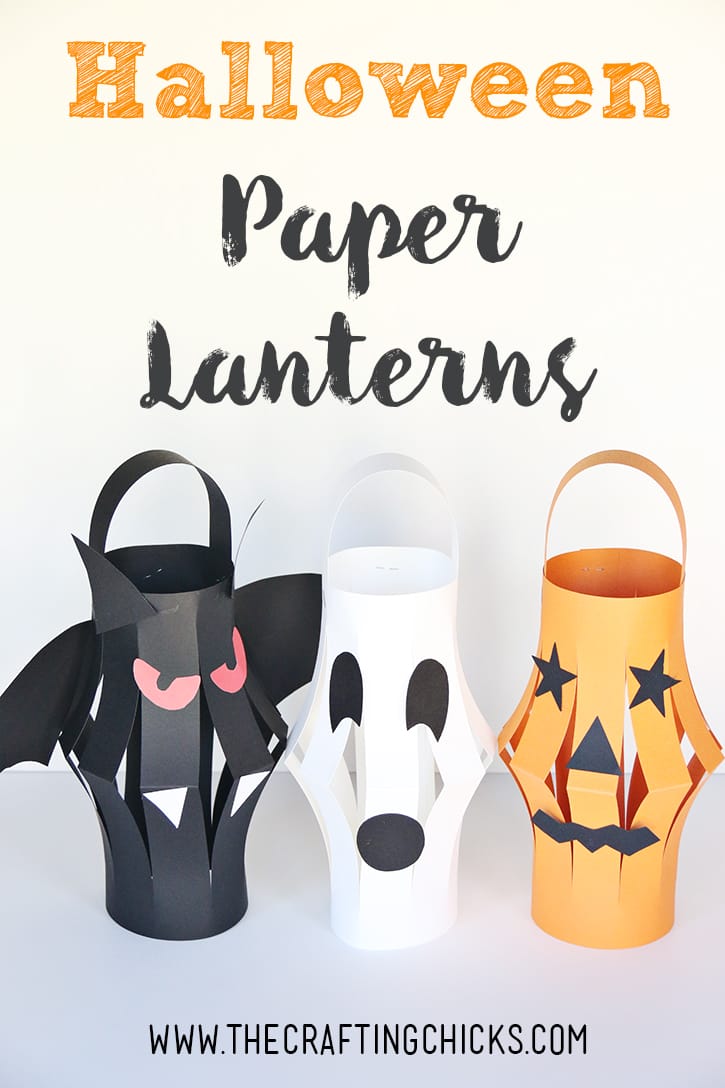 Halloween Paper Lanterns Kid Craft | Class Party | School Party | Preschool Crafts