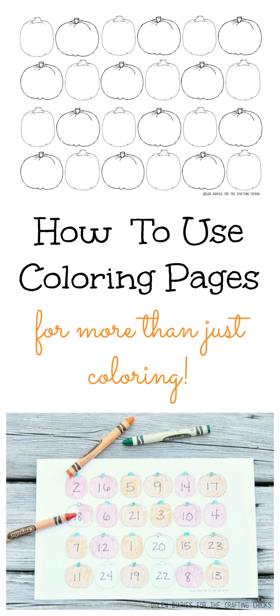 How To Use Coloring Pages For More Than Just Coloring