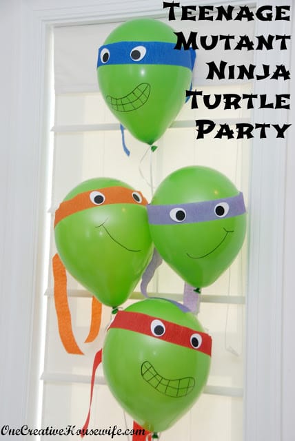 Boy Party - Teenage Mutant Ninja Turtle Party