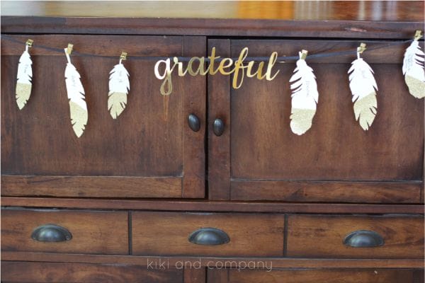 Thanksgiving Feathers Free Printable