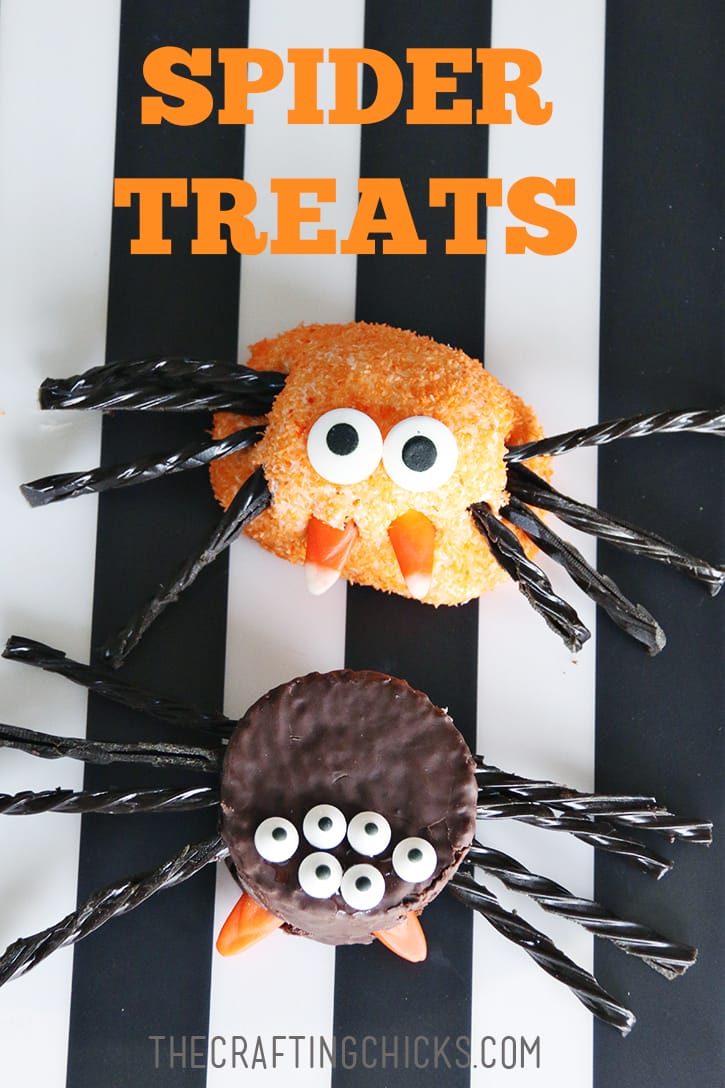 Halloween Spider Treats are perfect for Halloween class parties