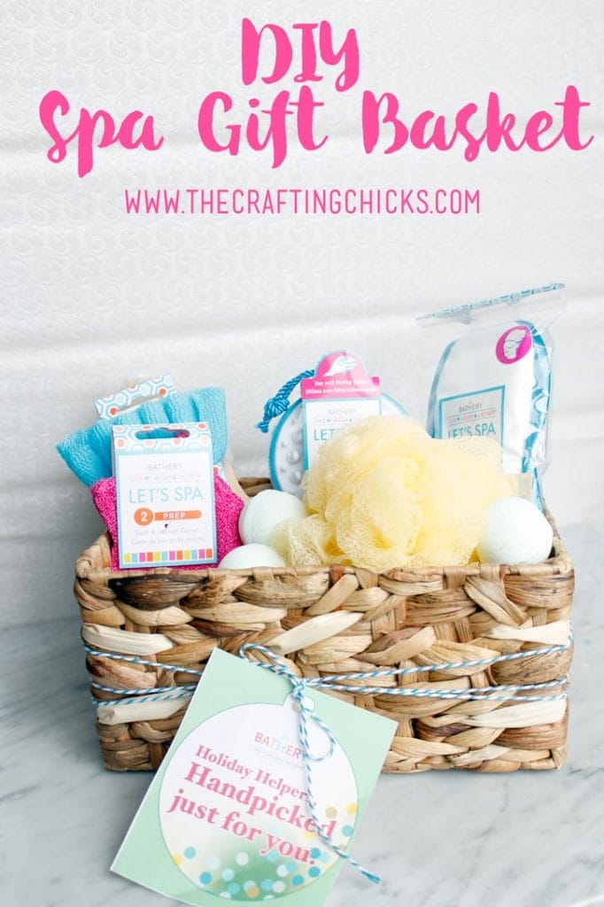 DIY Spa Gift Basket