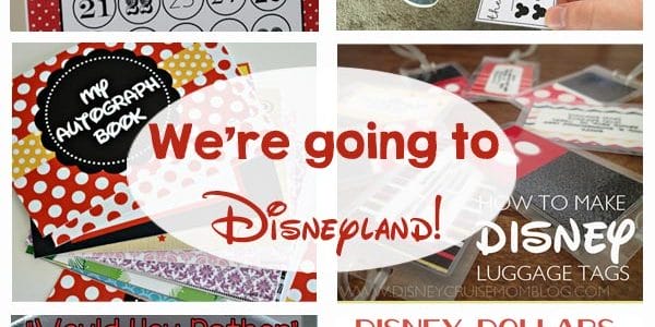 Disney vacation ideas and printables! Countdown, luggage tags, games, incentives for kids, t-shirt designs, autograph books, and so much more!
