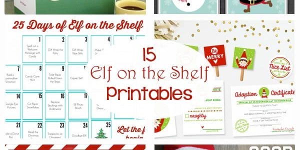 15 fabulous Elf on the Shelf printables - These will make my life so much easier!
