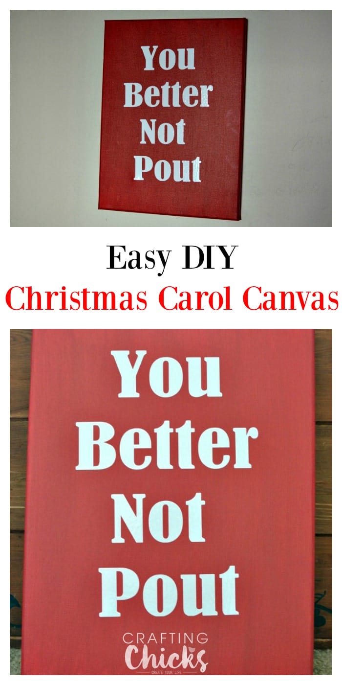 Easy DIY Christmas Carol Craft | The Crafting Chicks