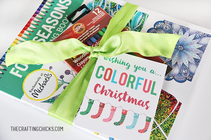 Coloring Book Gift Idea & Free Printable